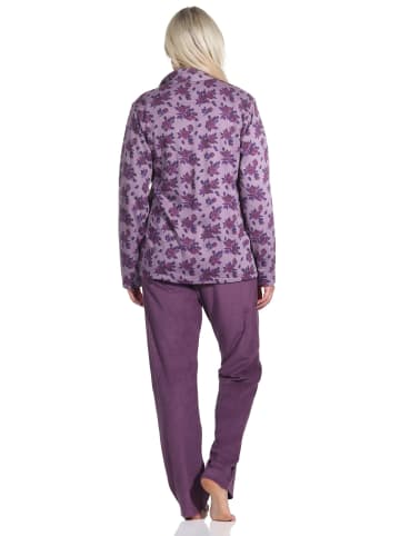 NORMANN Frottee Hausanzug Freizeitanzug Zweiteiler - 76676 in beere