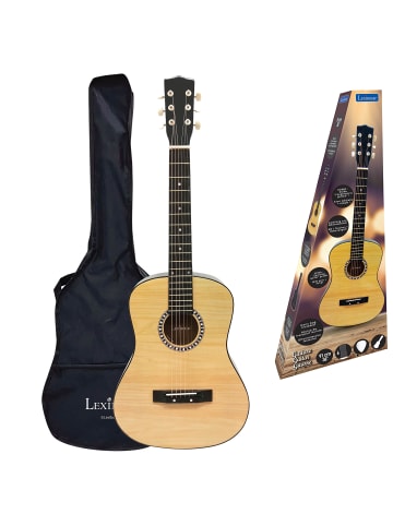 Lexibook Akustische Holzgitarre mit Tragetasche – 91 cm