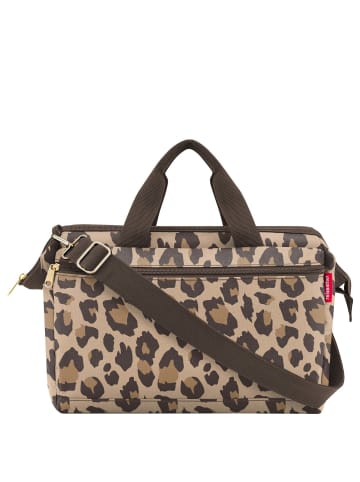 Reisenthel travelling allrounder S pocket - Reisetasche 39 cm (twist navy) in leo macchiato