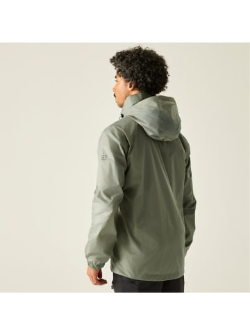 Regatta Regenjacke Wasserdicht packbar mit Kapuze in grün