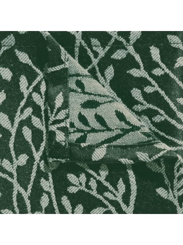 Erwin Müller Jacquard, Baumwollmischung, Gewebt Serviette 2er-Pack Malaga in dunkelgrün