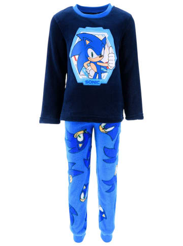 Sonic Schlafanzug Sonic The Hedgehog in Dunkelblau