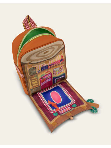 Oilily Baumhaus-Rucksack in Braun