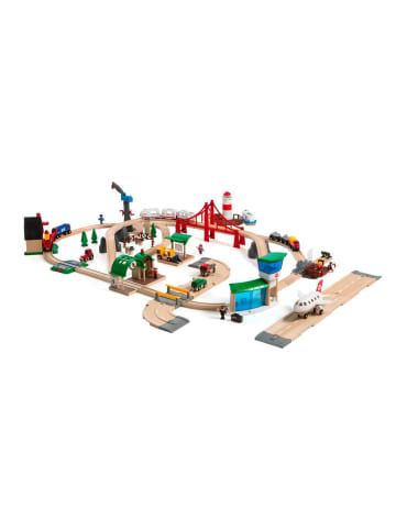 Brio Brio Aktionsspiel Großes Premium Set in Kunststoffboxen in bunt