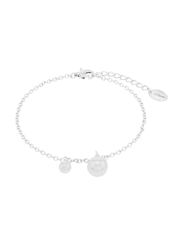 s.Oliver Armband Silber 925, rhodiniert in Silber