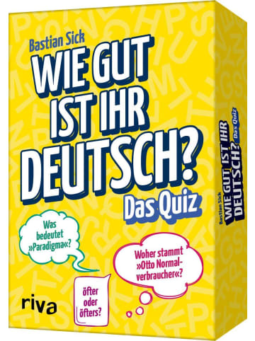 riva Wie gut ist Ihr Deutsch? - Das Quiz