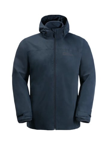 Jack Wolfskin 3 in 1 Funktionsjacke TAUBENBERG 3IN1 JKT M in Blau