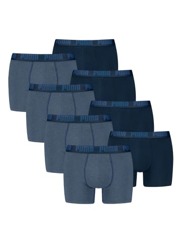 Puma 8er Pack Boxers in Blau