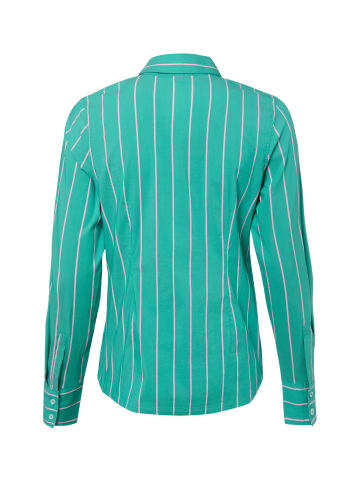 Marie Lund Bluse in grün rosa - 0006