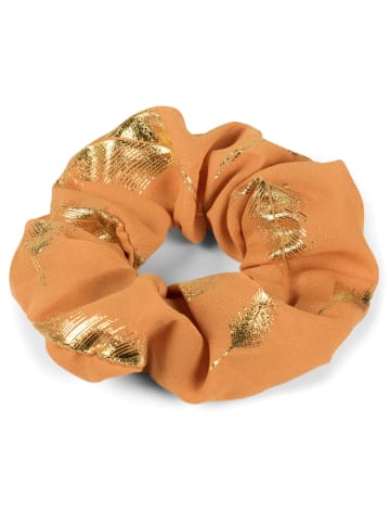 styleBREAKER Scrunchie Haargummi in Curry