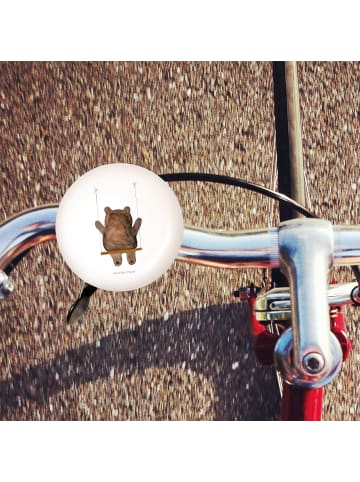 Mr. & Mrs. Panda Fahrradklingel Bär Schaukel ohne Spruch in Weiß