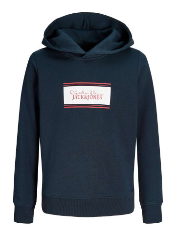 JACK & JONES Junior Kapuzenpullover in Navy Blazer