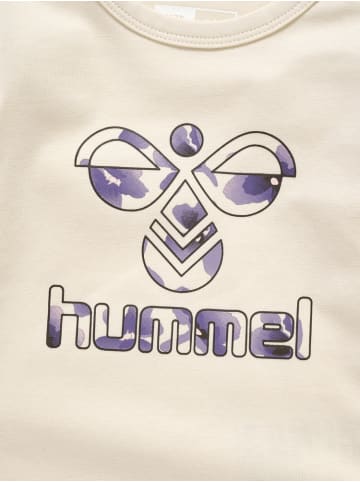 Hummel Kinder Langarmbody "Hmlgitha Body L/S" in Grau