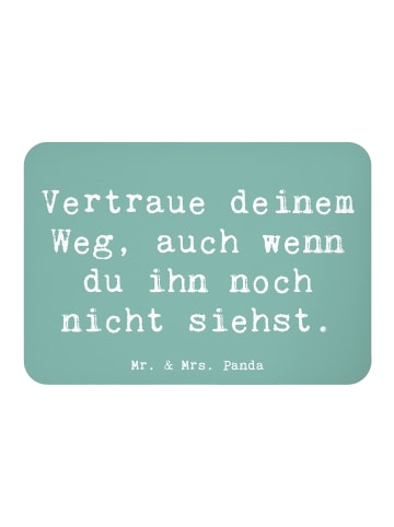 Mr. & Mrs. Panda Magnet Spruch Zukunftsplanung Ungewissheit akze... in Meeresbrise