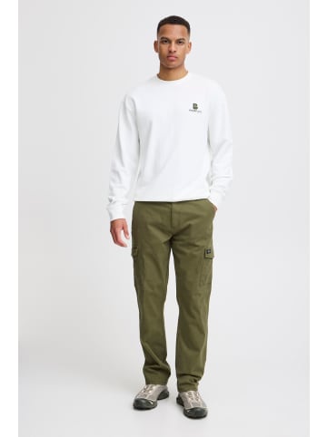BLEND Rundhalspullover BHBRODY Sweatshirt crew print 20718106 in Grün