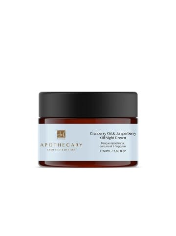 Dr Botanicals DB Preiselbeeröl und Wacholderbeeröl Nachtcreme 50ml