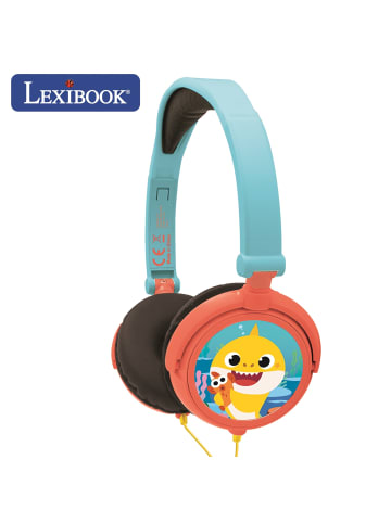 Lexibook Baby Shark Stereo-Kabelkopfhörer faltbar