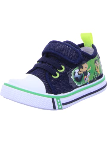 Slobby Stoffslipper in blau