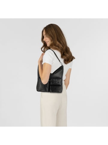 LIEBESKIND BERLIN LK 204 Schultertasche Leder 42 cm in black