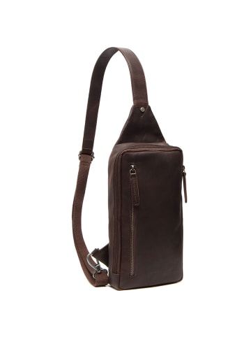 The Chesterfield Brand Rotterdam Umhängetasche Leder 16 cm in brown