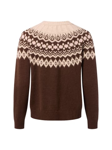 Marie Lund Strickpullover in mocca beige - 0004