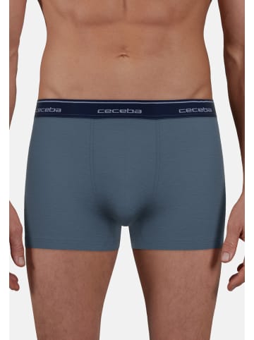 CECEBA Pants 2Er Pack Monza in blau-mittel-uni