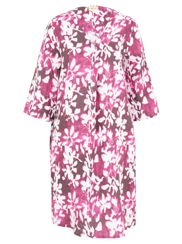 CARTOON Sommerkleid mit Muster in Cream/Rosé