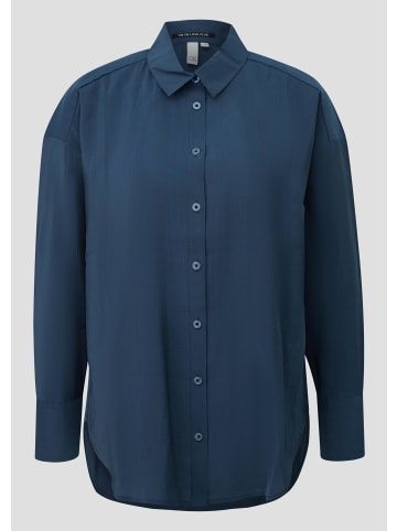 QS Bluse in 5820_tiefblau