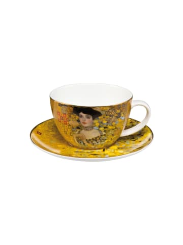 Goebel Tee-/ Cappuccinotasse " Gustav Klimt - Adele Bloch-Bauer " in Klimt - Adele
