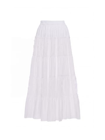 VIRITA Women Skirt in WHITE
