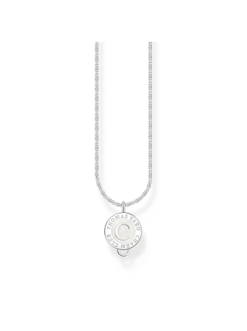 Thomas Sabo Kette in silber, weiß