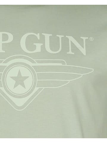 TOP GUN T-Shirt TG20201045 in dusty blue