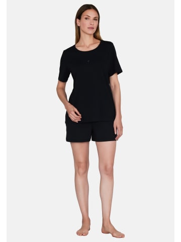 JOOP! Schlafanzug Oberteil Cosy in Schwarz