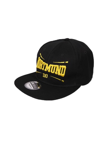 Yuhu Dortmund Snapback Kappe in Schwarz