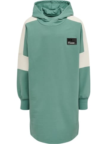 Hummel Kinder Hoodie "Marlee Hoodie Dress" in Blau
