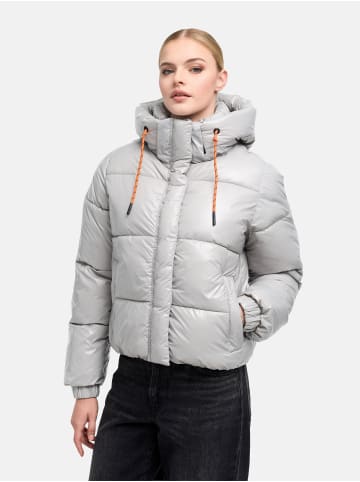 Marikoo Steppjacke Skyraa 16 in Satin Silver
