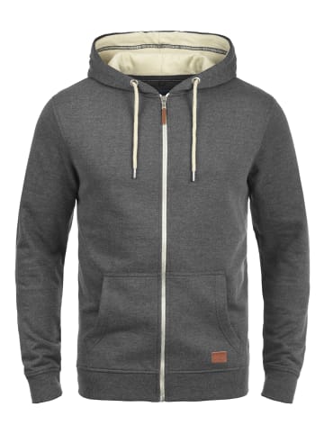 BLEND Kapuzensweatjacke BHHulker in Dunkelgrau