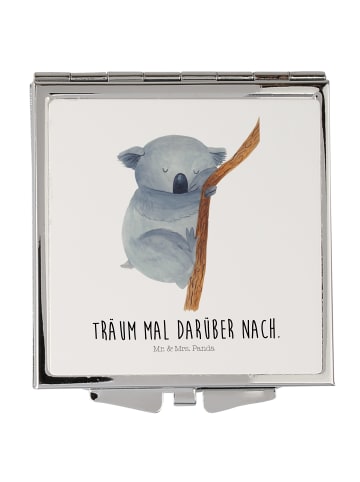 Mr. & Mrs. Panda Kosmetikspiegel Koalabär mit Spruch in Weiß