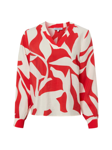 More & More Bluse in rot weiß