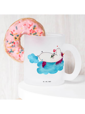 Mr. & Mrs. Panda Pott Einhorn Verliebt ohne Spruch in Transparent