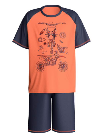 Calida Pyjama in fresh salmon