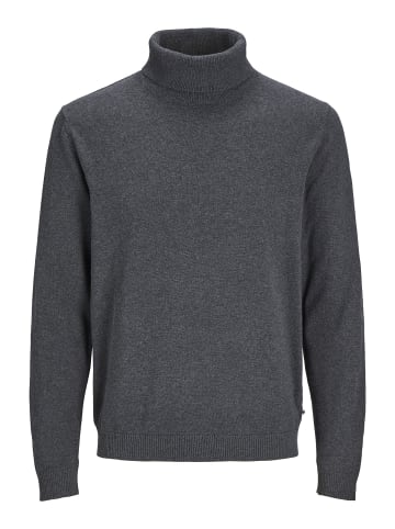 Jack & Jones Rollkragenpullover in Dark Grey Melange 1