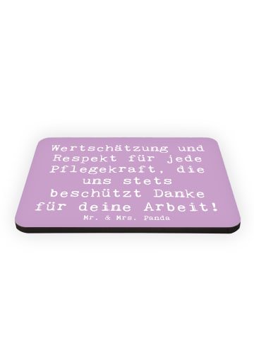 Mr. & Mrs. Panda magnet Spruch Pflegekraft Wertschätzung mit Spruch in Lavendeltraum