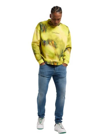 Carlo Colucci Sweatshirt Diop in Gelb