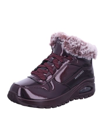 Skechers Damen Winterschuhe warm UNO RUGGED - FIESTY WINTER in Rot
