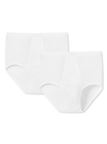 Schiesser Slip 2er Pack in Weiß