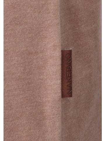 naketano T-Shirt Adonis Fischer Mocca Melange