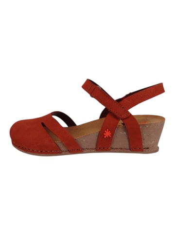 Art in the City  Sandalen orange
