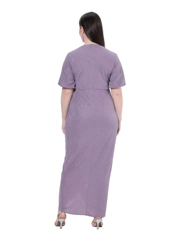 Ulla Popken Midikleid in light rose