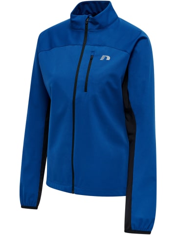 Newline Reißverschluss Jacke Reflektierend Logo Women Core Damen in TRUE BLUE